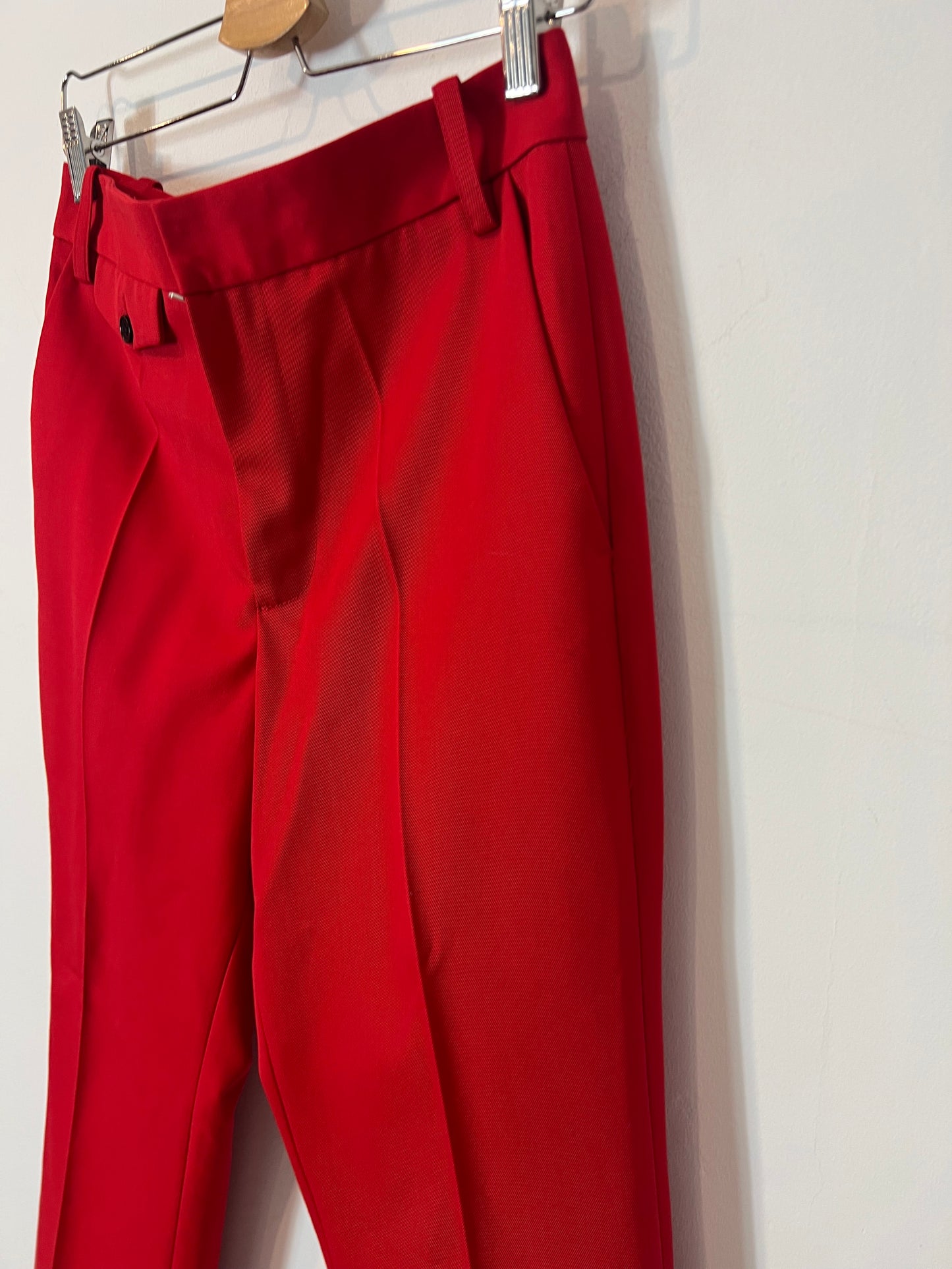ZADIG&VOLTAIRE. Pantalón fluido rojo  T.36