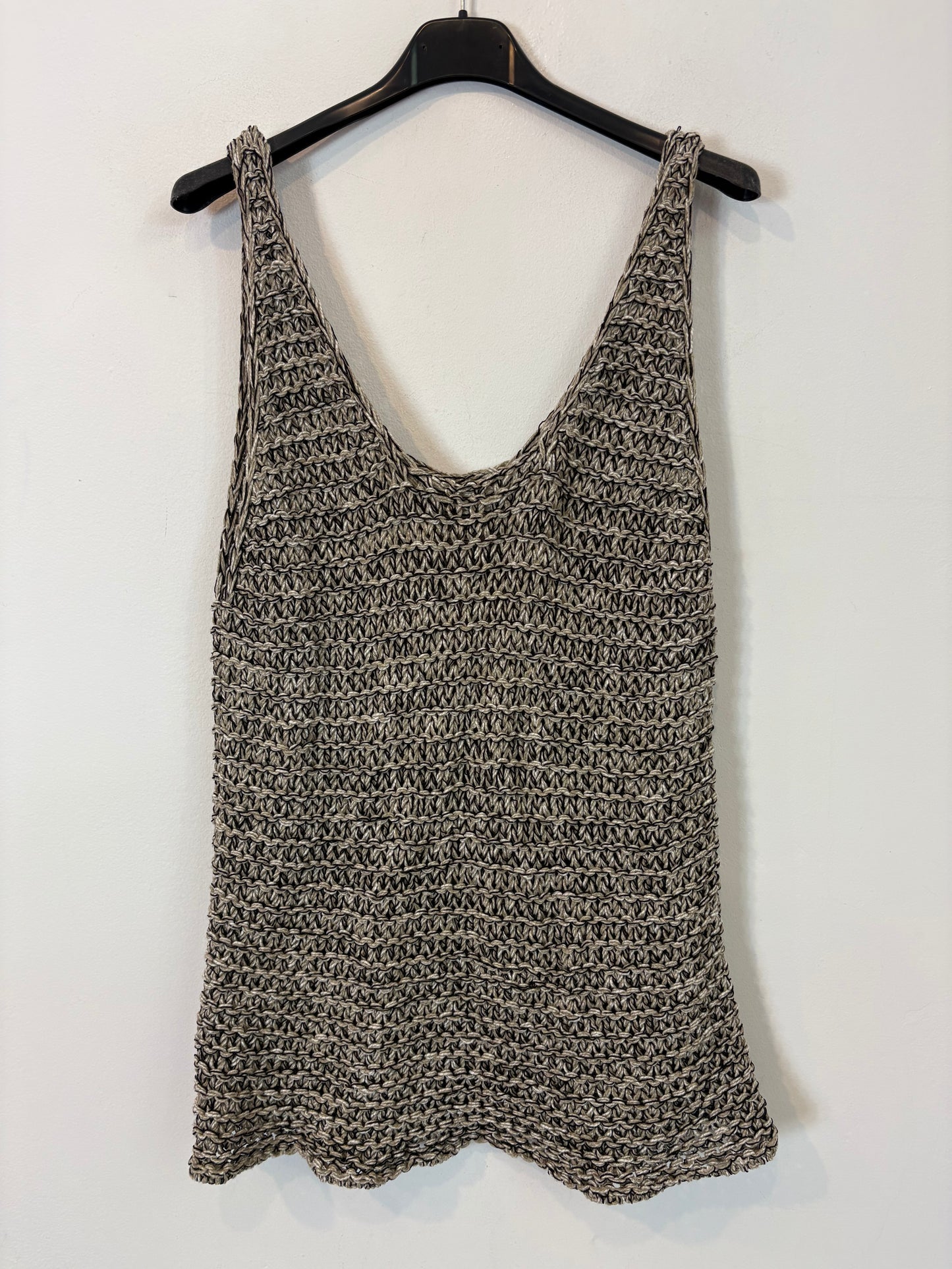MASSIMO DUTTI. Open knit top. TM