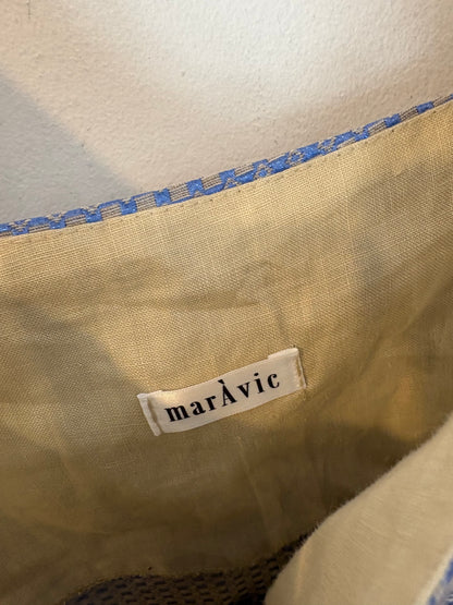 SÉZANE. Multicolored raffia bag