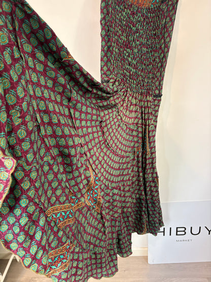 MALABABA. Checkered pareo/scarf