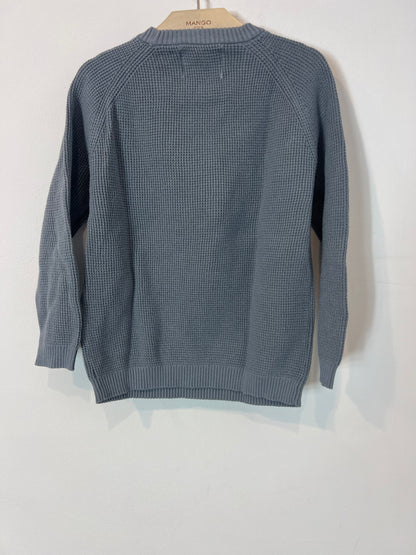 ZARA. Blue sweater with pocket detail. Size 6 years