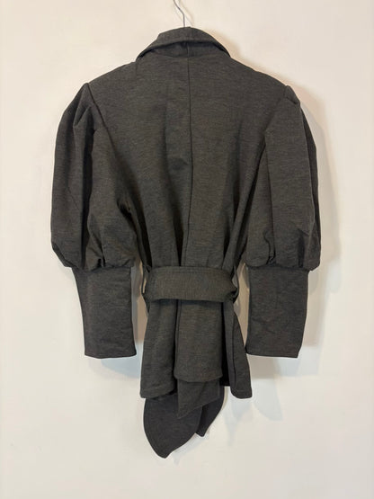 PADOVA. Chaqueta gris jaspeada manga volumen