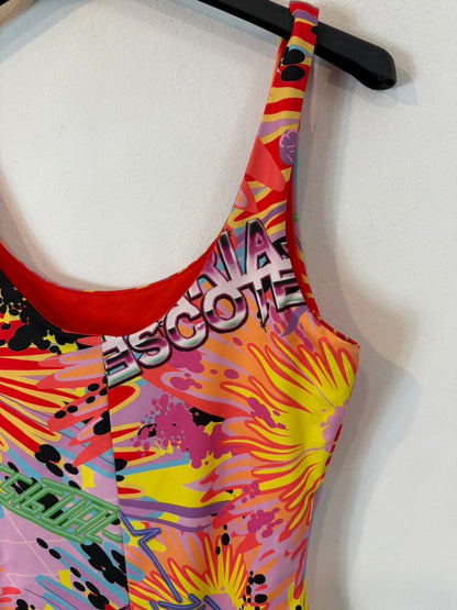 DESIGUAL x MARÍA SCOTE. Top colores halter