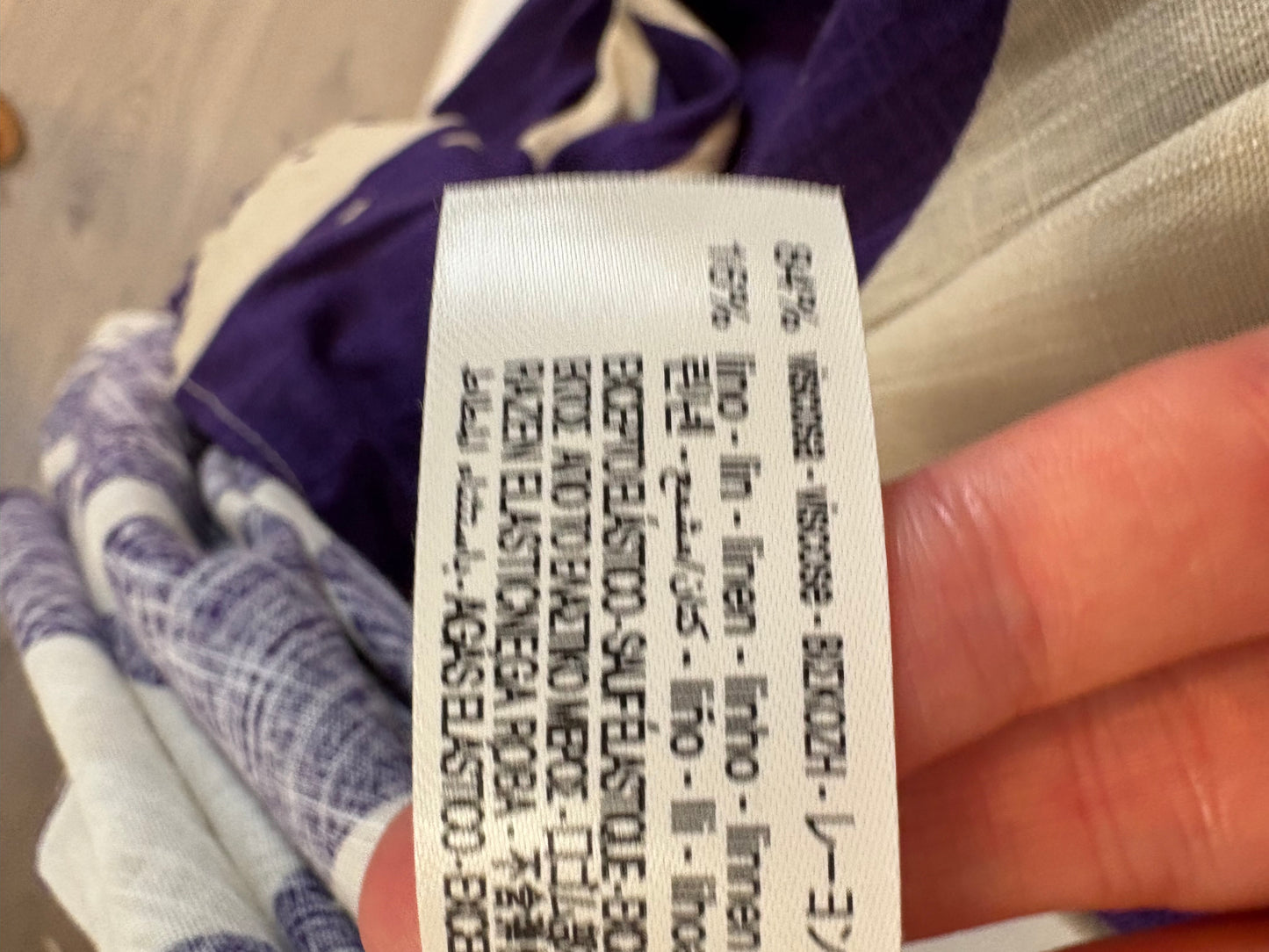 OYSHO. Long floral dress with linen Ts