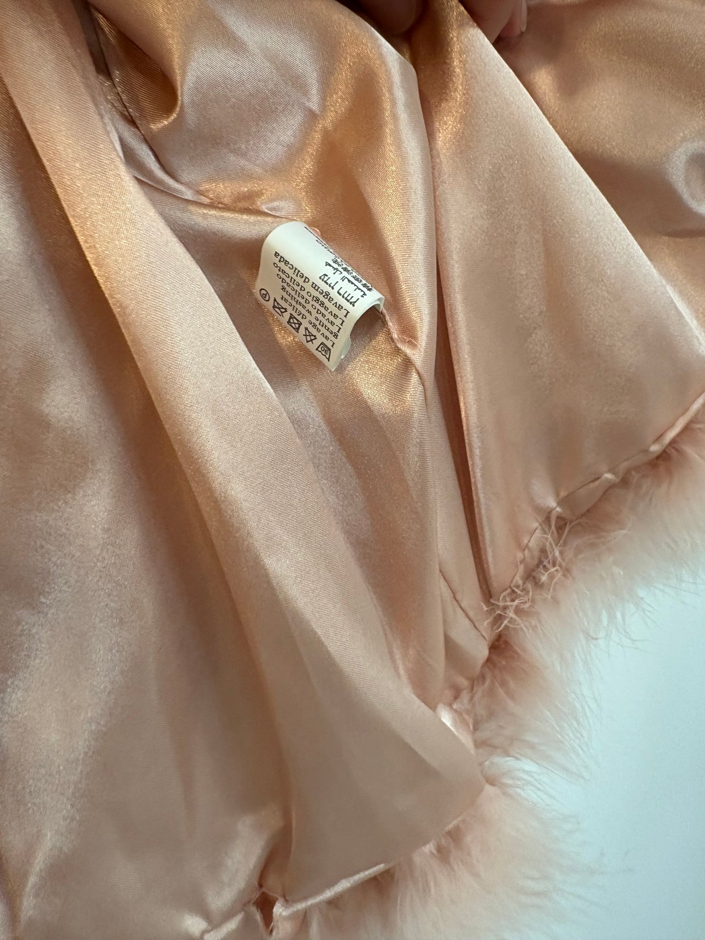 COOSY. Pink down jacket. TS/M