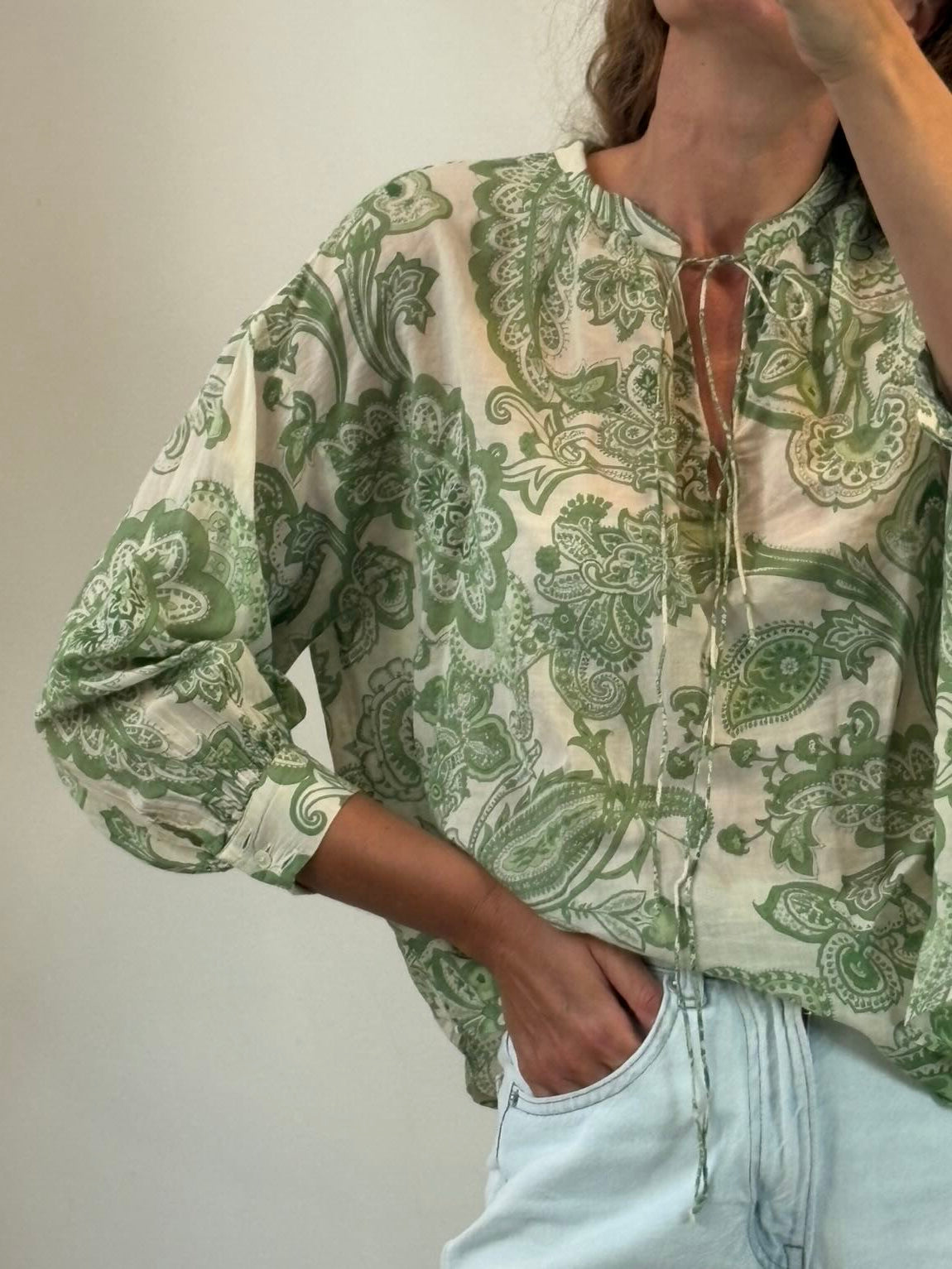 GERARD DAREL. Blusa estampado floral