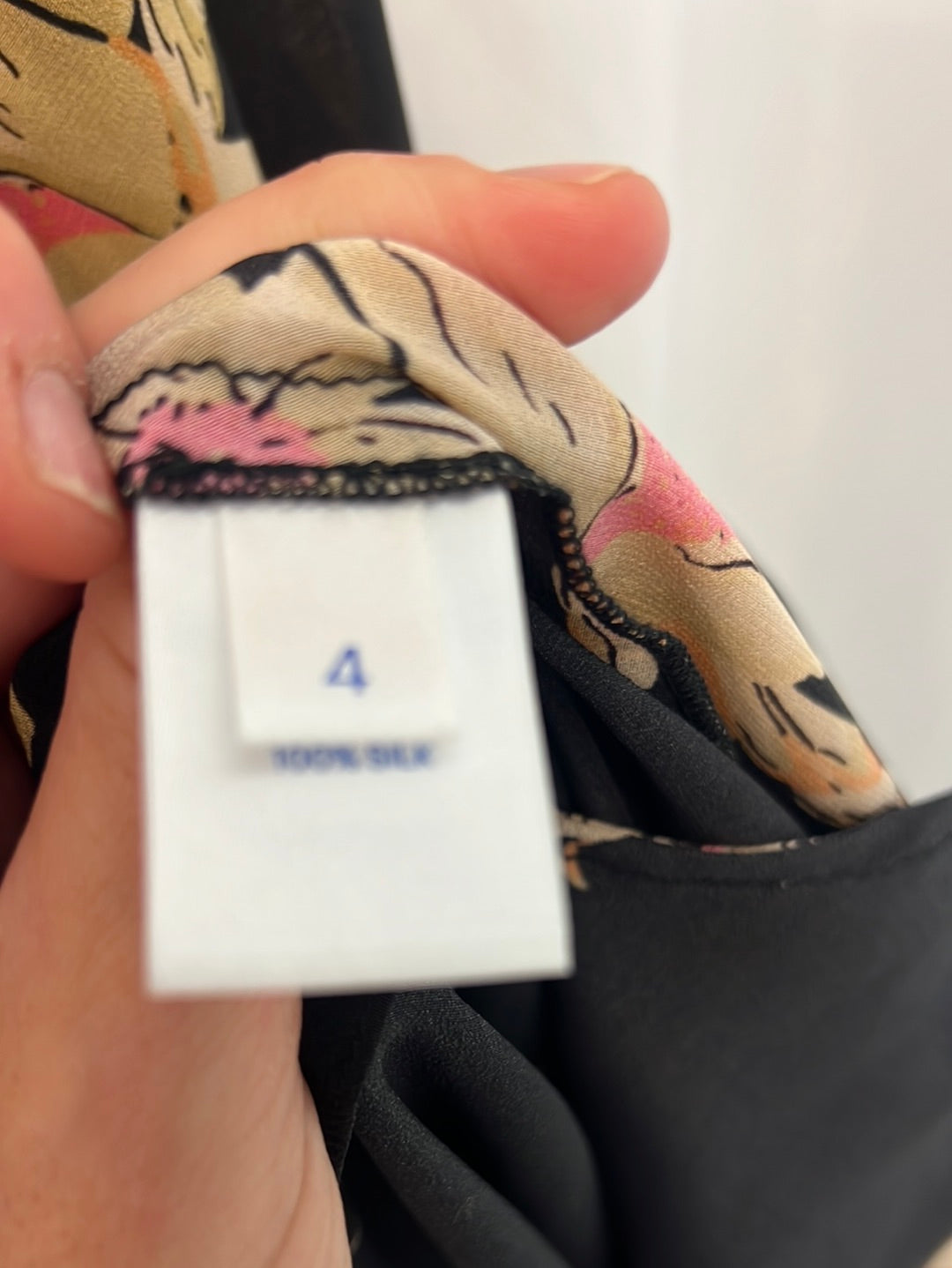 OTHERS. Printed silk midi dress. TS