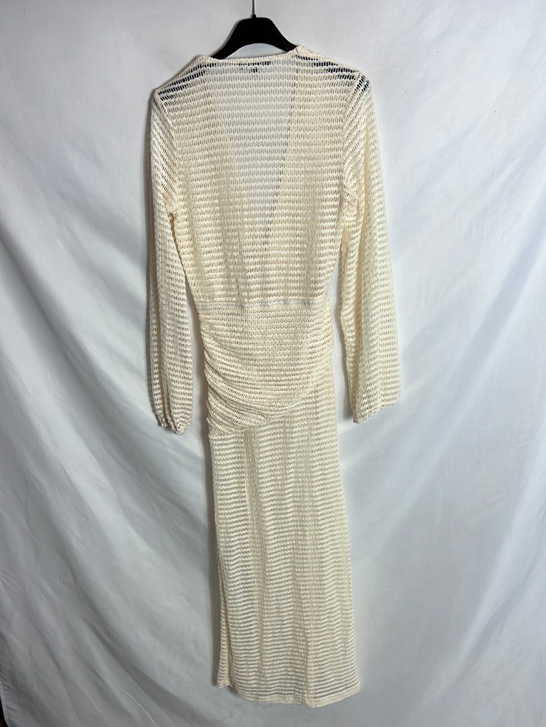 FORE. Long die-cut maternity dress Ts