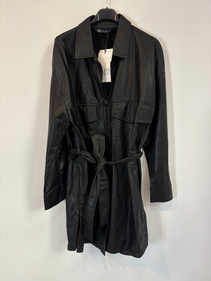 ZARA. Jacket with mottled gray wool. TS