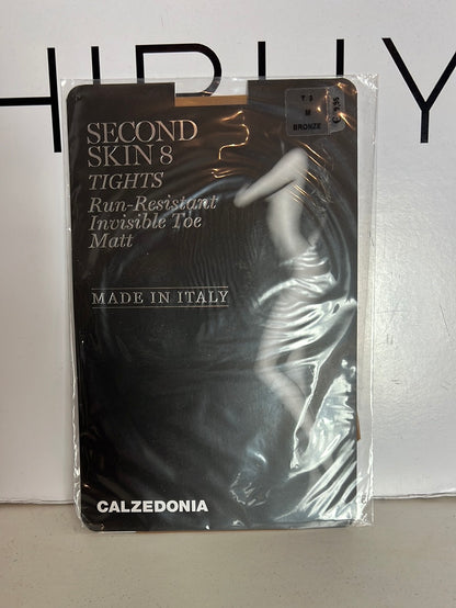 CALZEDONIA. Medias color natural. T M