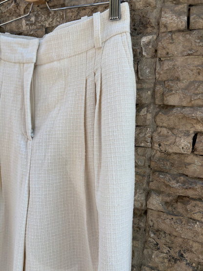 SAMSOE SAMSOE. Pantalón tweed pinzas. T XS