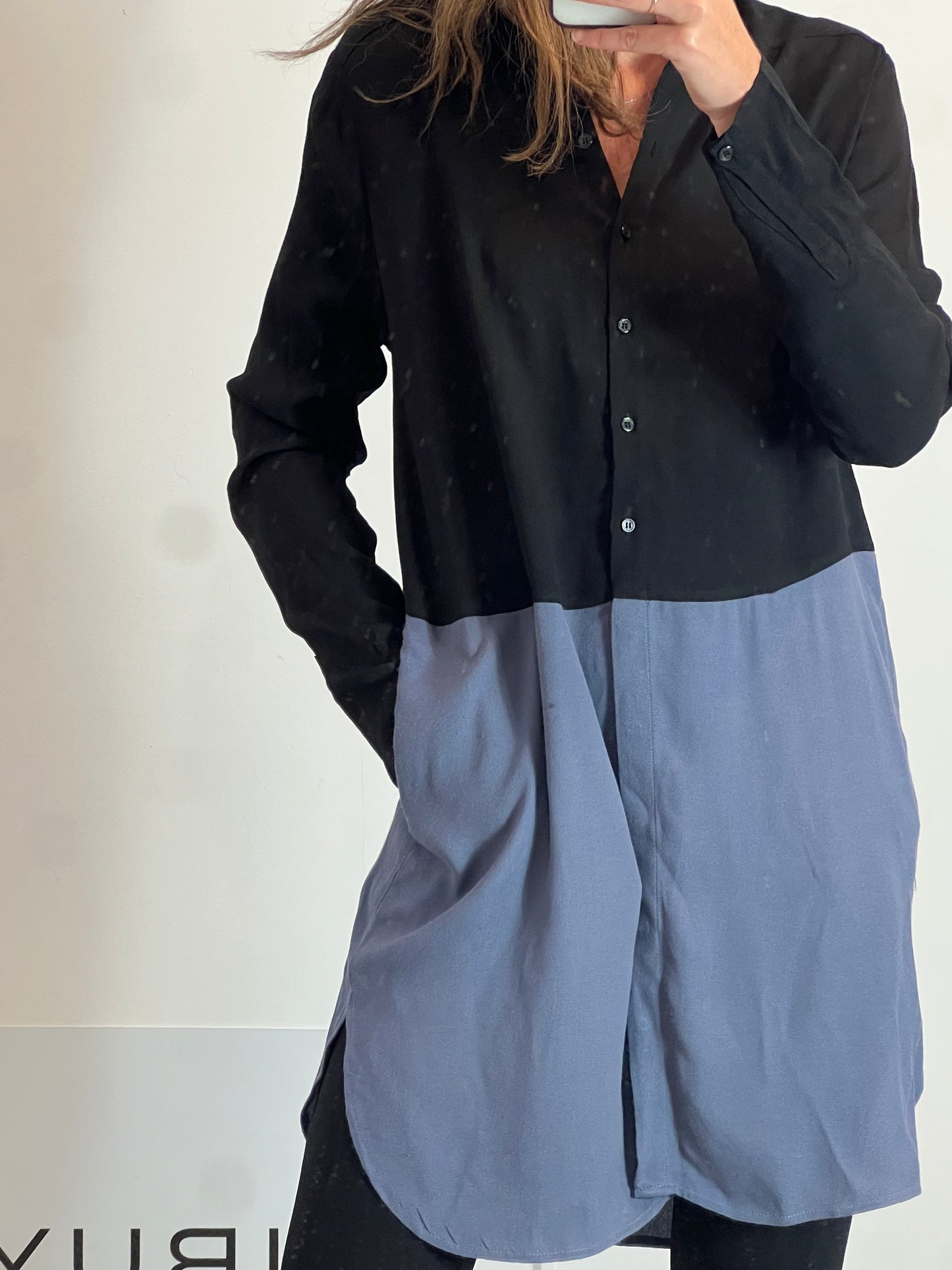 &amp;OTHER STORIES. Two-tone shirt dress, size 38