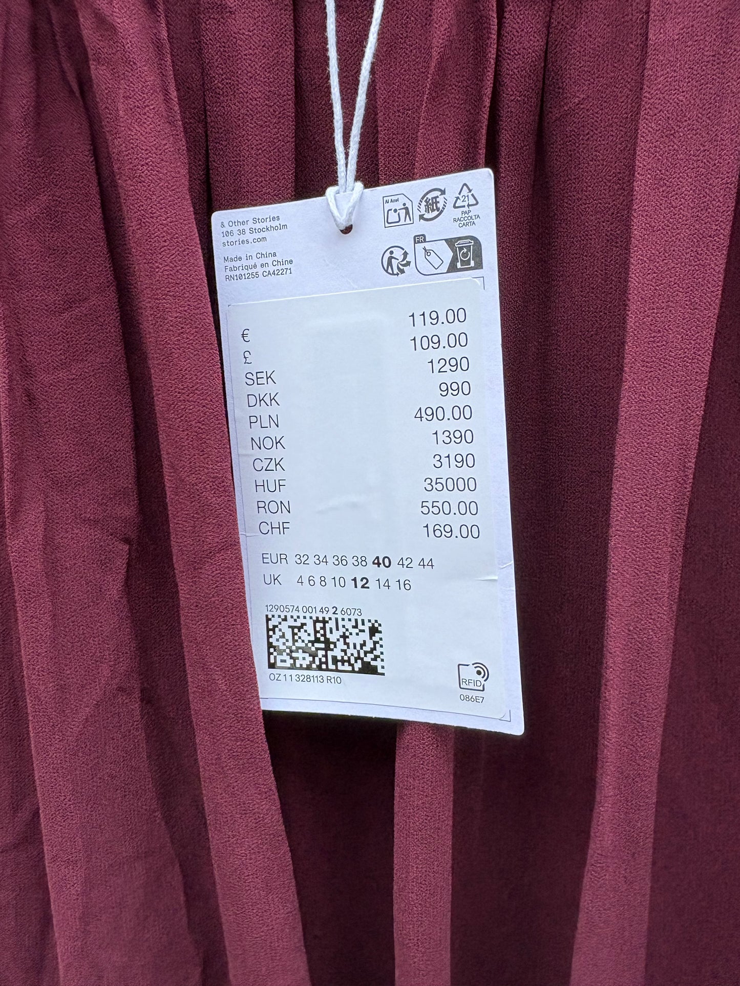 ROSSY. Vintage black jacket size 38