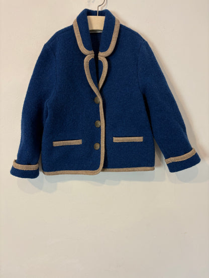 OTRAS. Austriaca azul lana niños. T 6-7 años