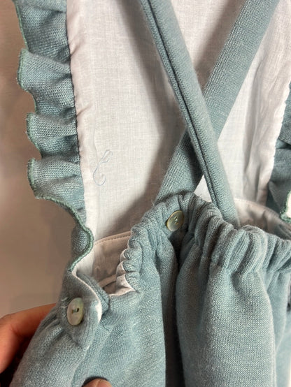 ANCAR. Pichi punto azul claro