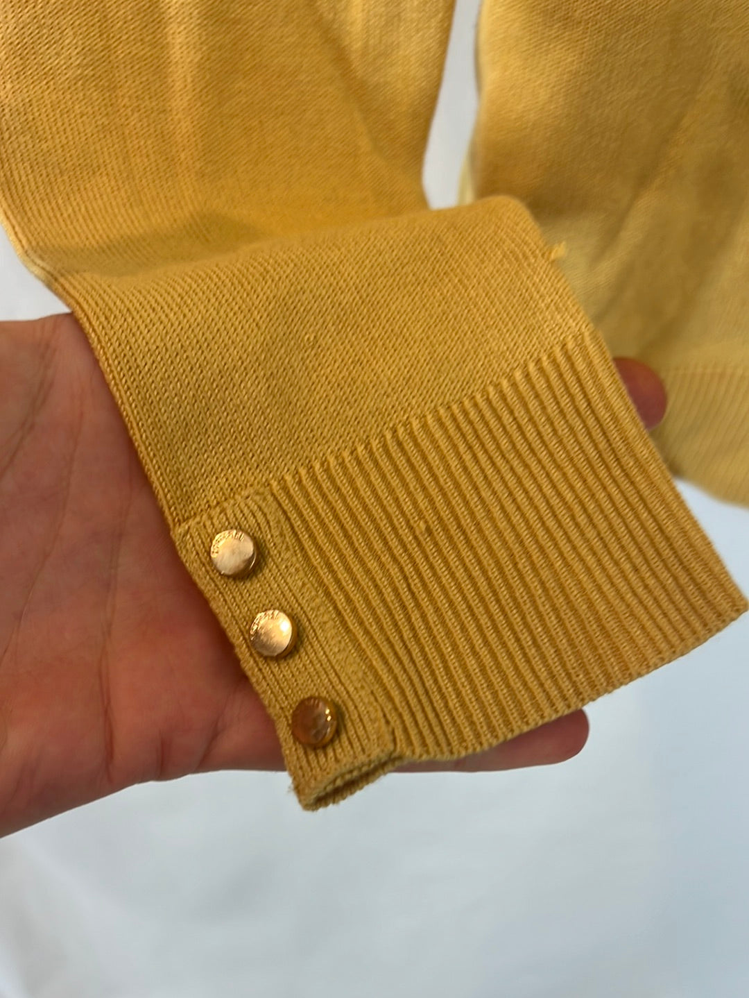 CORTEFIEL. Mustard Turtleneck Sweater Ts