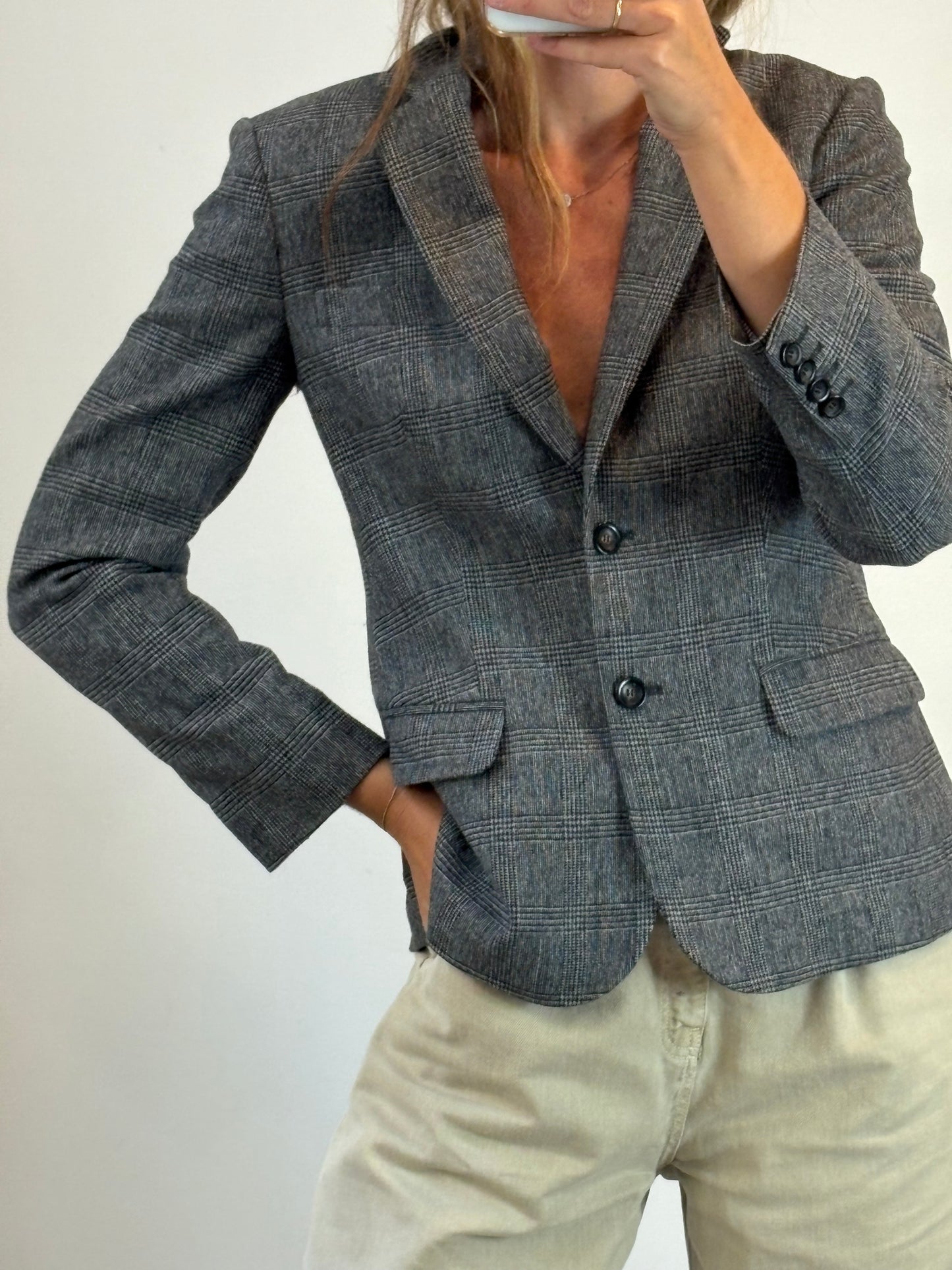 FRAME. Yellow denim jumpsuit. Size XS