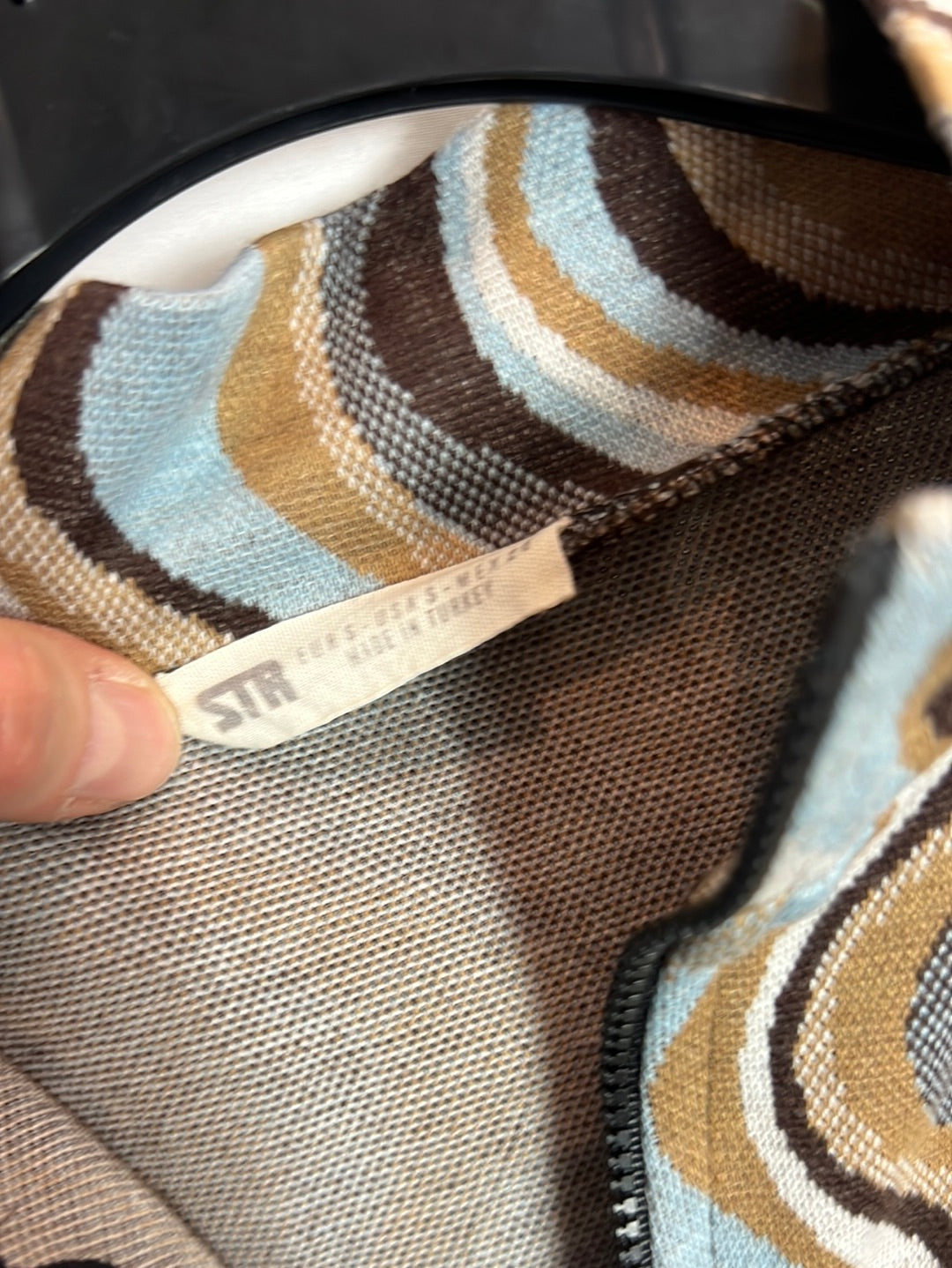 ZARA. Total look top y falda estampado retro. T XS/S