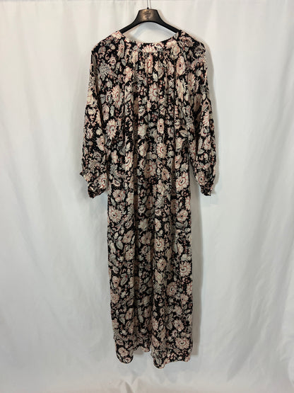 CHARLIE JOE. Asymmetrical print maxi dress. TS