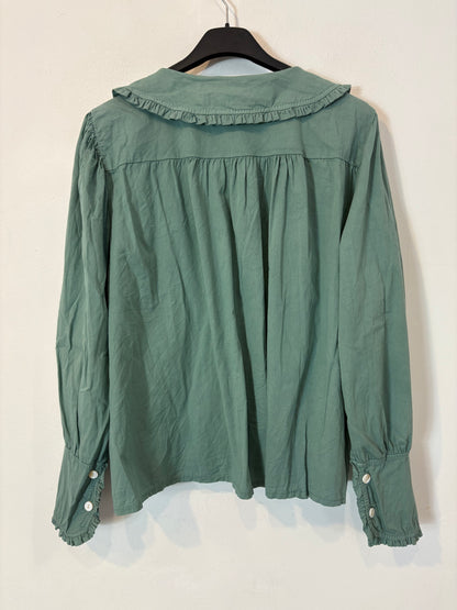 Blusa verde nido de abeja
