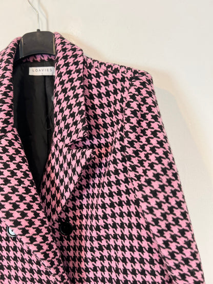 LOAVIES. Chaqueta crop pata de galo T.s