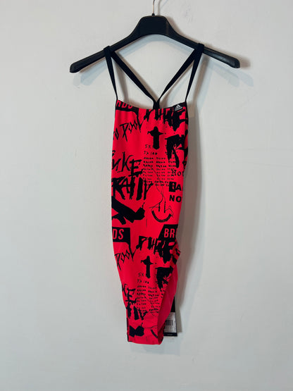ADIDAS. Bañador deportivo estampado. T 38