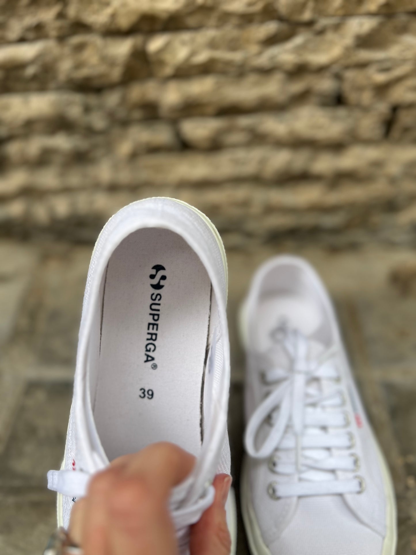 IMAN. White ribbed top Tm