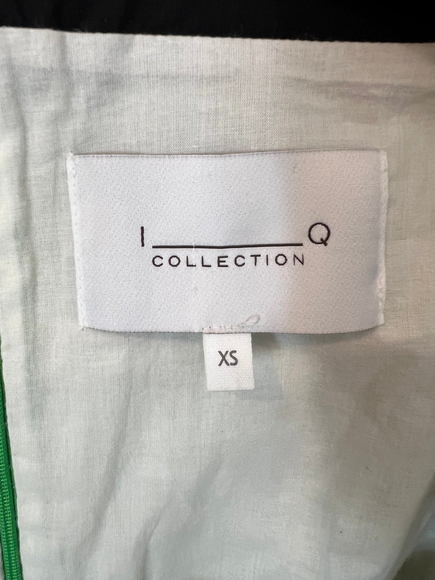 IQ COLLECTIOM. Vestido midi verde flores T.xs