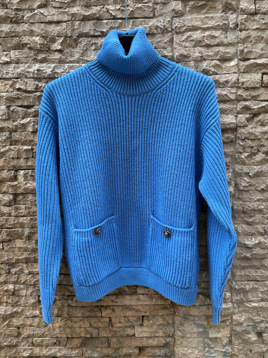 Nº 21. Jersey lana botones joya