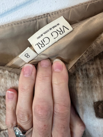 IMAN. White ribbed top Tm