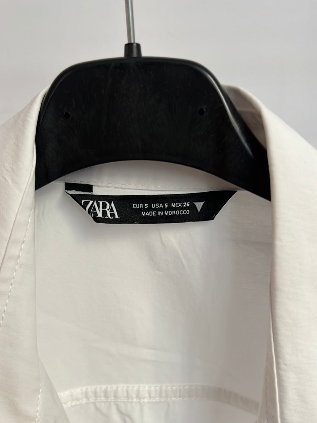 ZARA. Camisa blanca. T S