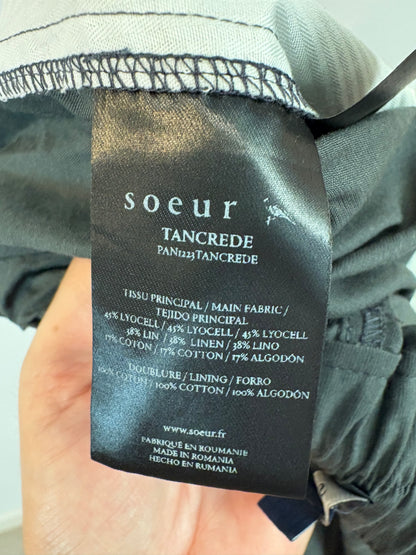 SOEUR. Pantalón pinzas mezcla