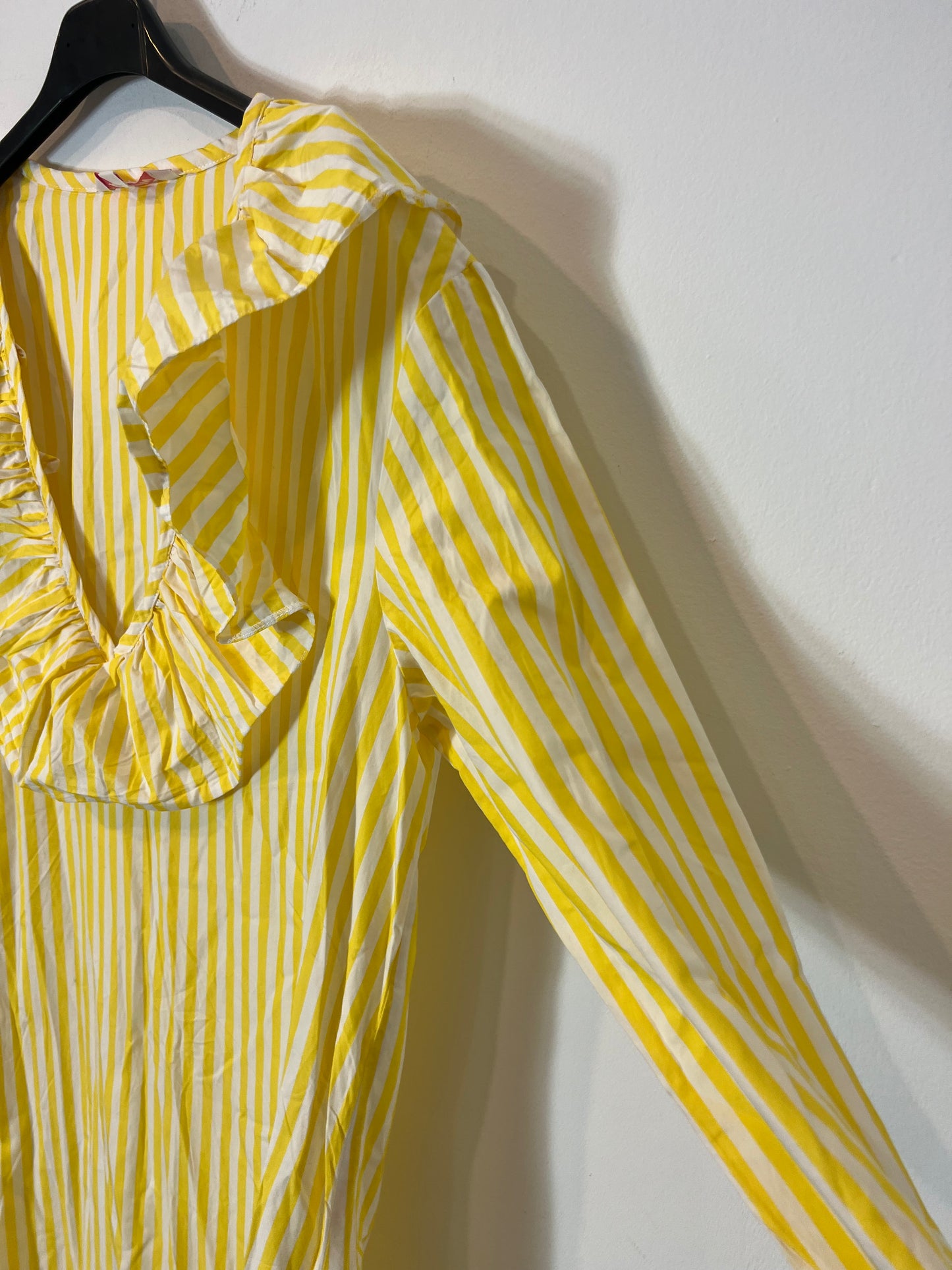 POPPELIN. Vestido largo rayas T.s