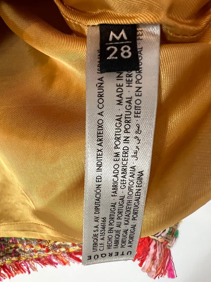 UTERQÜE. Falda tweed colores. T M