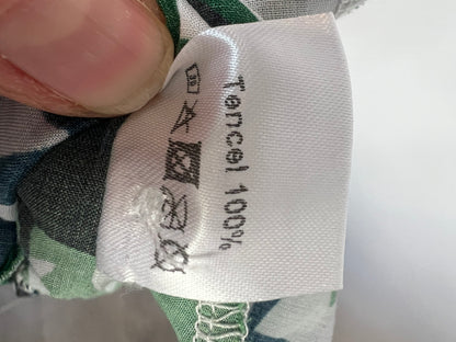 CRISTINA BEAUTIFUL LIFE. Vestido largo estampado fluido. T M