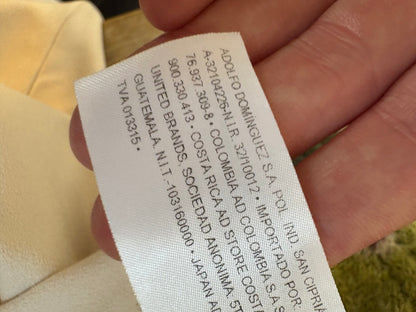 ZARA. Black stretch knit top. TL