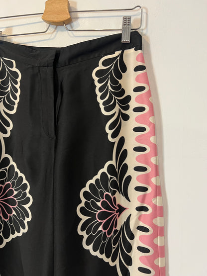 ZARA. Conjunto estampado flores T.xs