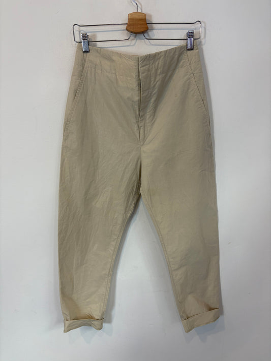 ISABEL MARANT. Pantalón beige mezcla