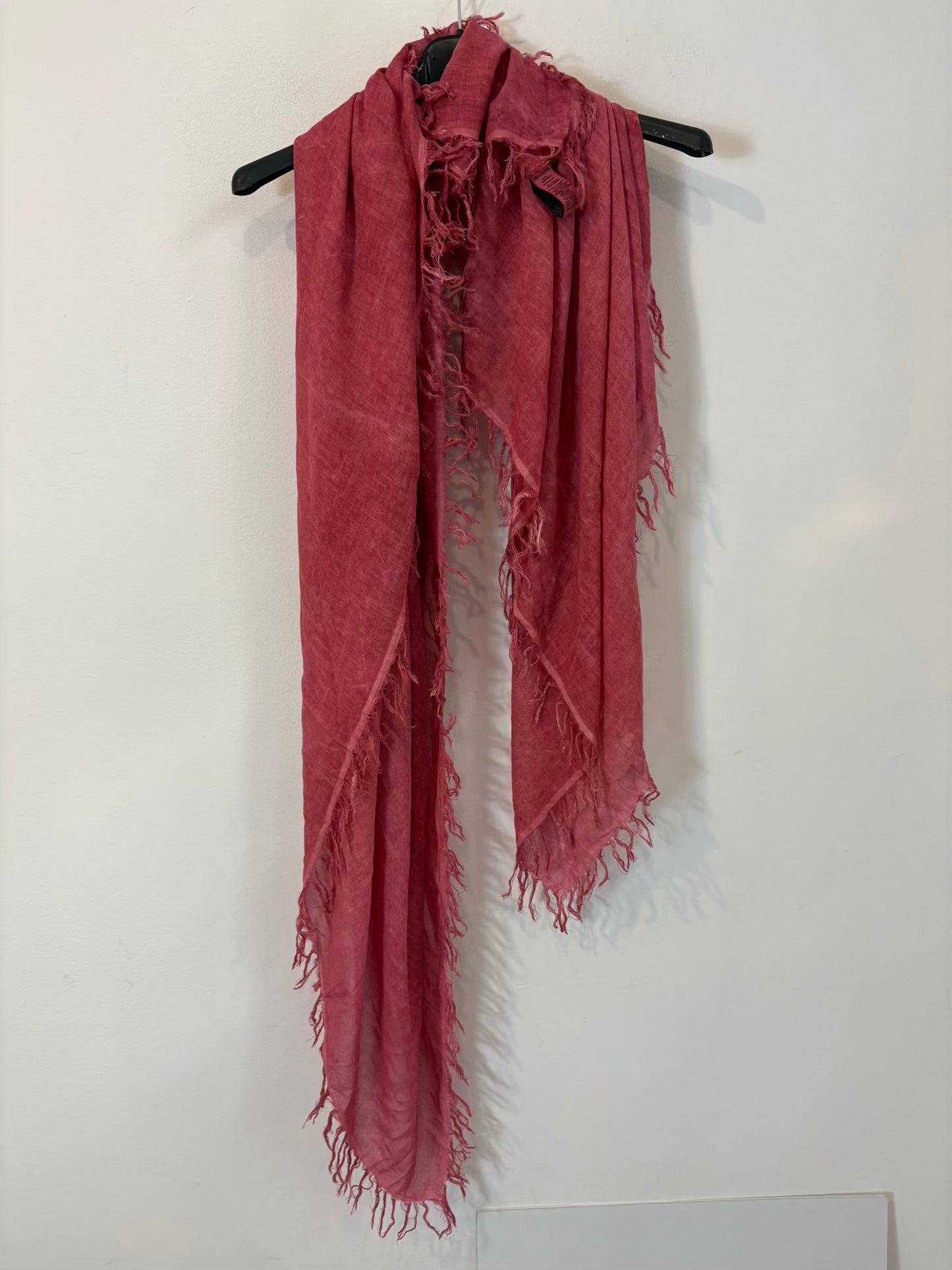 ZADIG & VOLTAIRE. Pañuelo rosa algodón