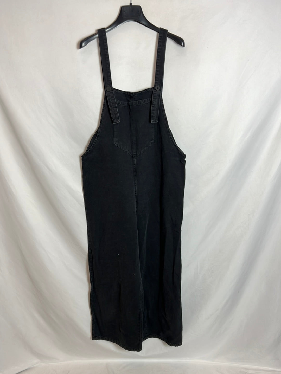 ZARA. Peto culotte gris oscuro estilo oversized. T S (tara)