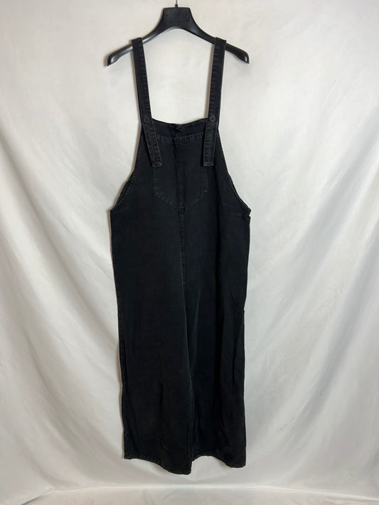 ZARA. Peto culotte gris oscuro estilo oversized. T S (tara)