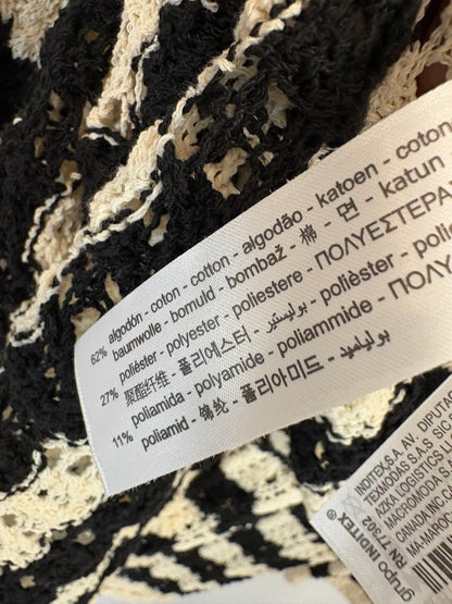 ZARA. Mustard textured back top. TS