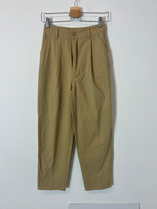 OTRAS. Pantalón slouchy beige . T XS