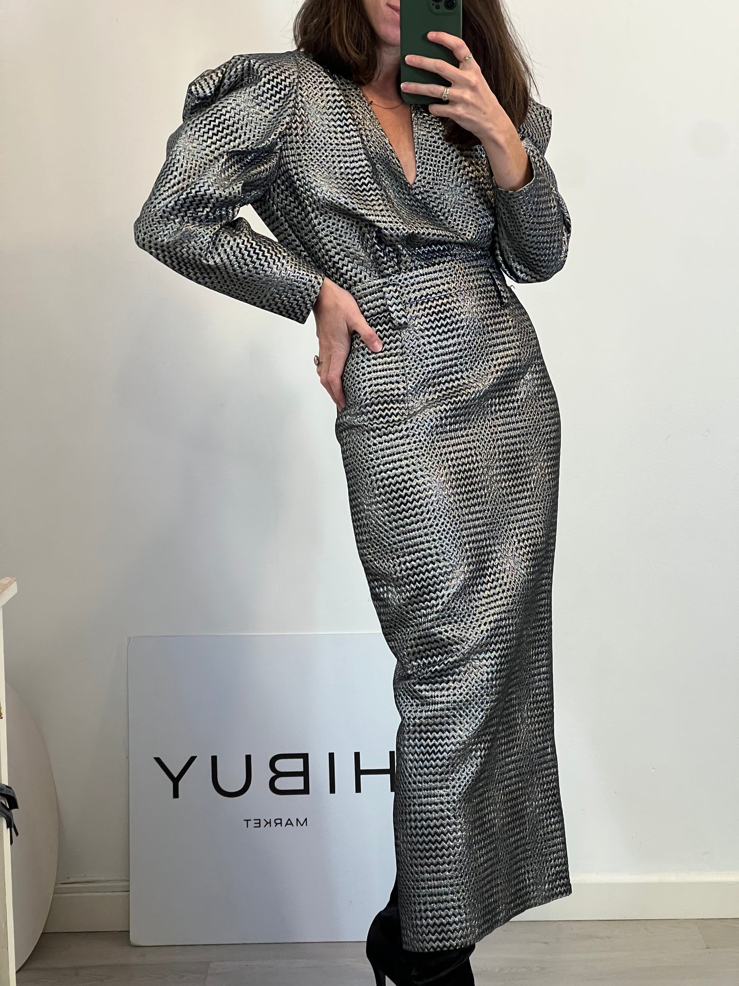 PANAMBI. Vestido estructura hilos