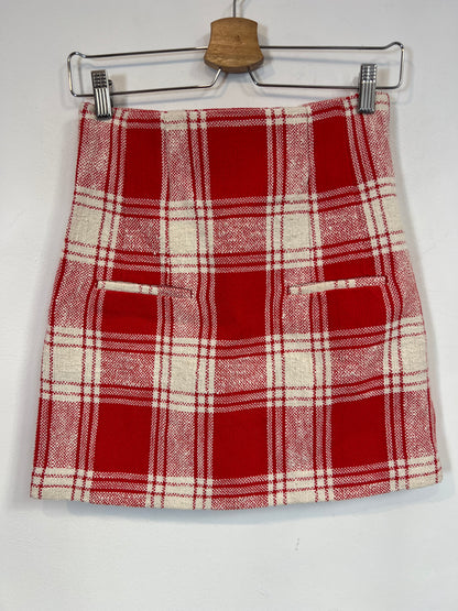 ZARA. Total checkered look Ts