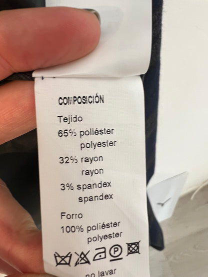 CUPLÉ. Blazer larga cuadros . T M