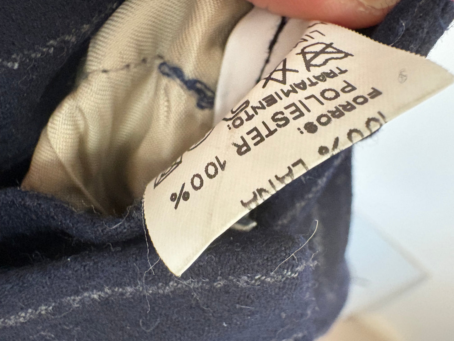 MAN 1924. Tarje de chaqueta azul rayas