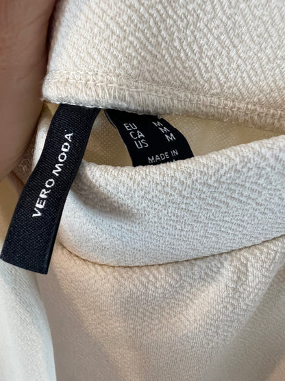 VERO MODA. Falda beige textura T.m