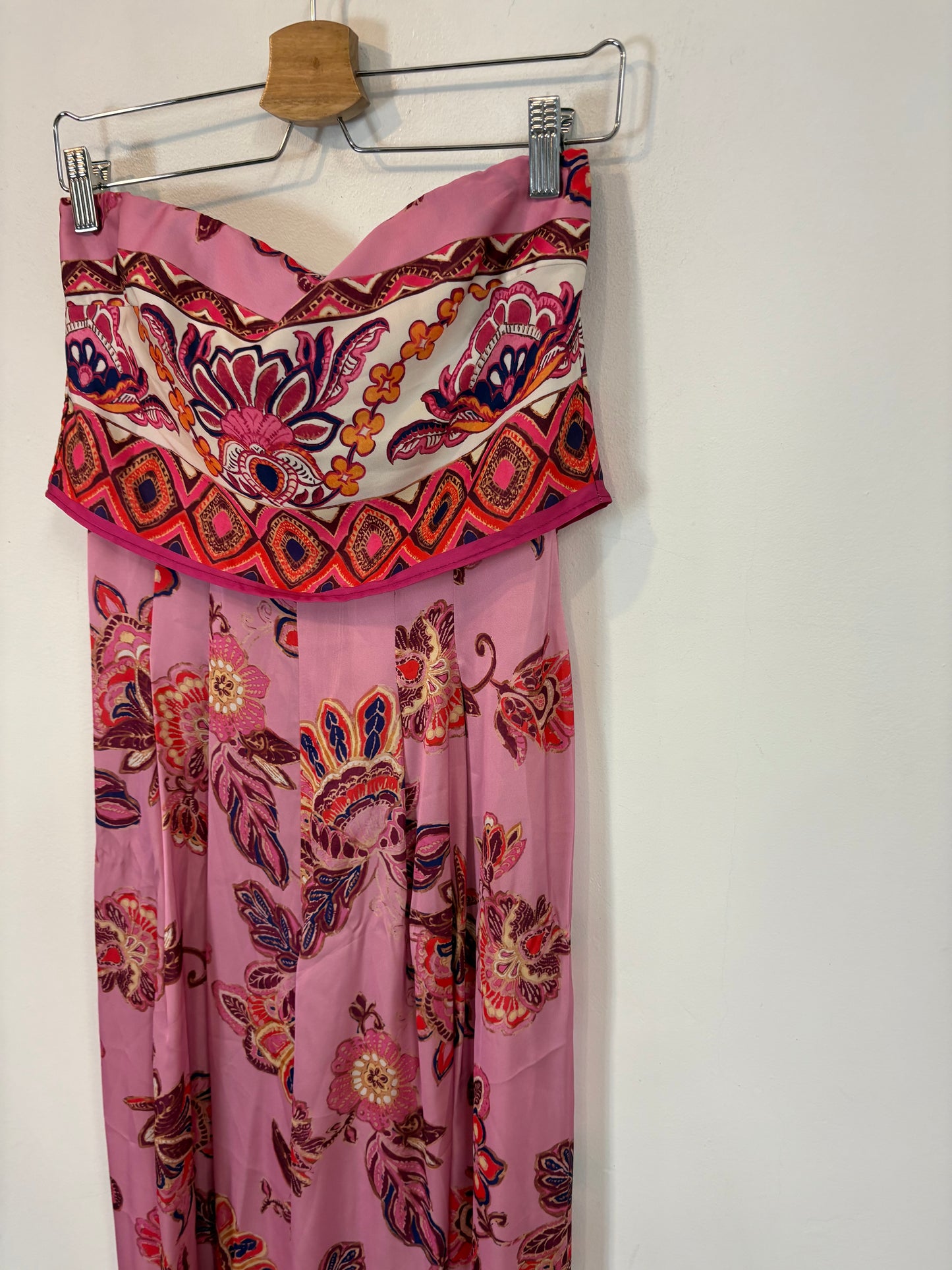 ZARA. Mono estampado flores