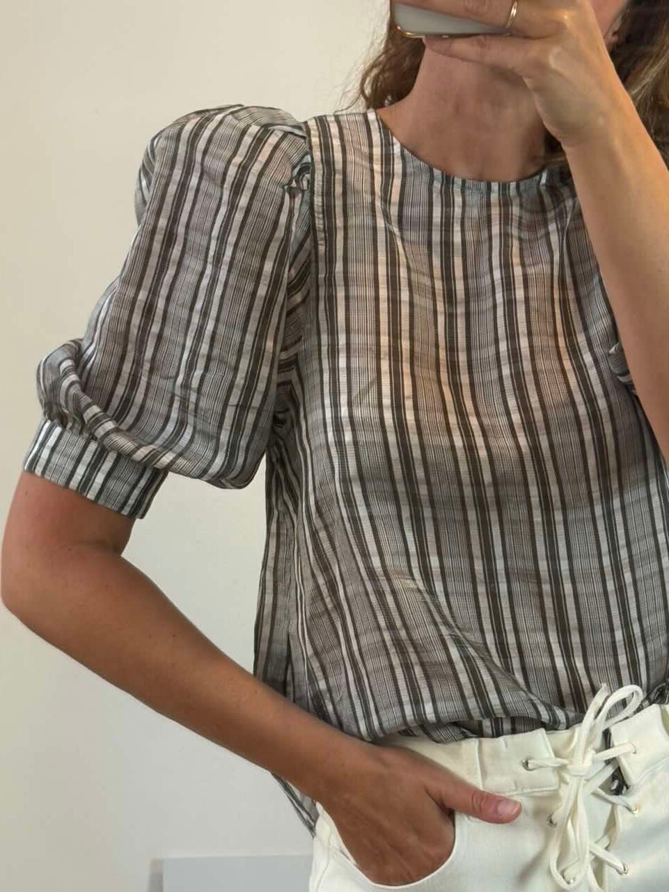 ODYSSEY. Brown swimsuit. TS